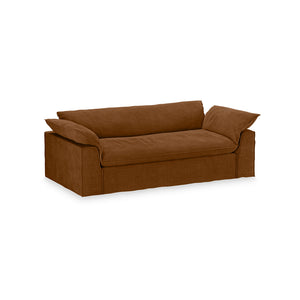 HKliving Nomad bank 244 cm Royal Velvet Caramel