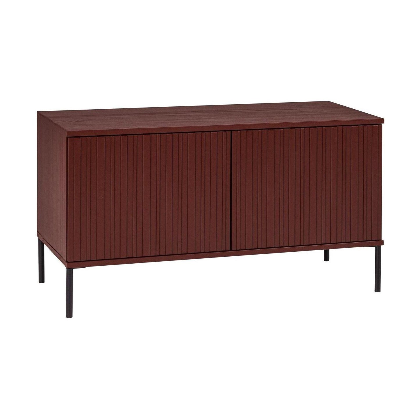 WOOOD New Gravure tv-meubel 100 cm Bordeauxrood