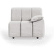 HKliving Wave bank right low arm Corduroy Rib Cream