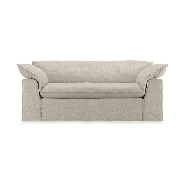 HKliving Nomad bank 204 cm Pure Ivory