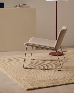 Kave Home Zahara fauteuil Beige/Beige