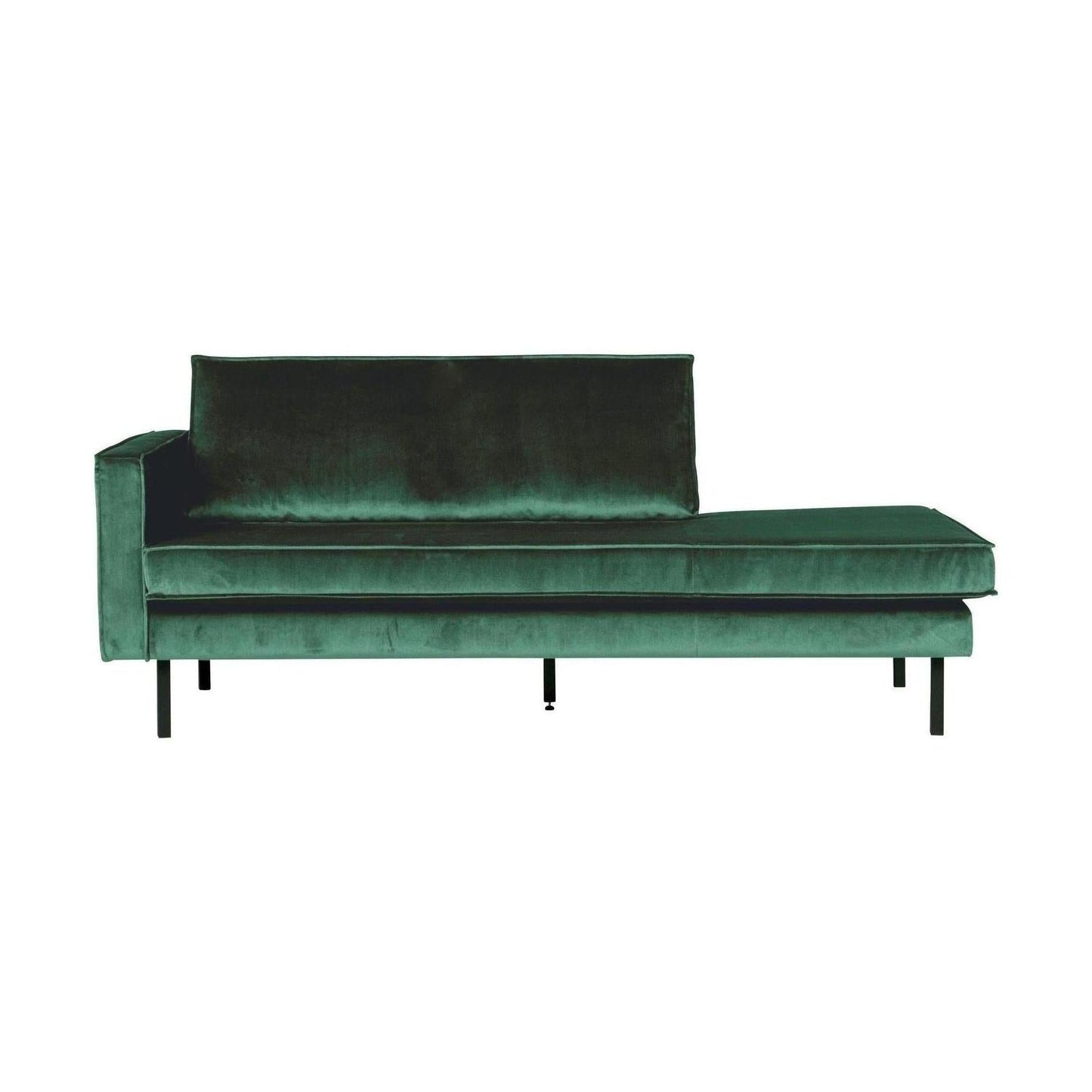 WOOOD Rodeo daybed links velvet Bosgroen