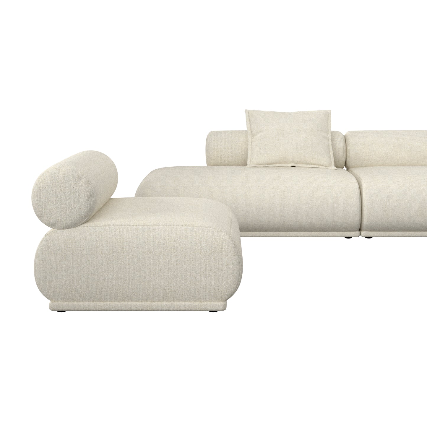 Zuiver Rembrandt 4,5-zitsbank rechts Beige