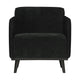 WOOOD Statement fauteuil met arm Ribstof Grafietgrijs