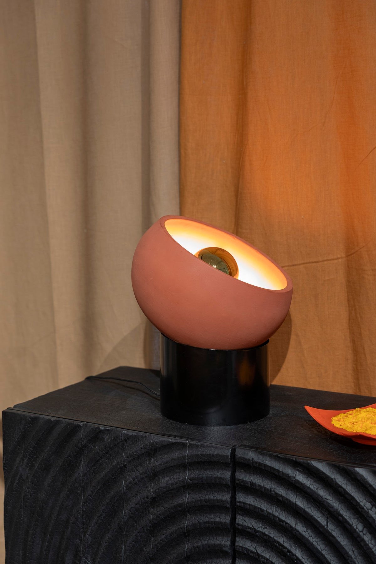 Dutchbone Zahra tafellamp S Terracotta