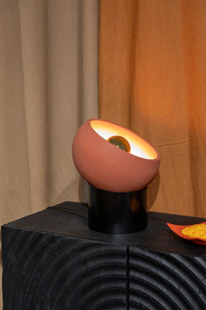 Dutchbone Zahra tafellamp S Terracotta