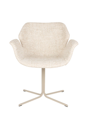 Zuiver Nikki eetkamerstoel Beige
