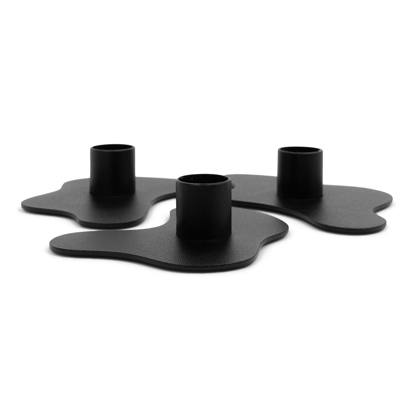 Spinder Design Melt kaarsenstandaardset Zwart