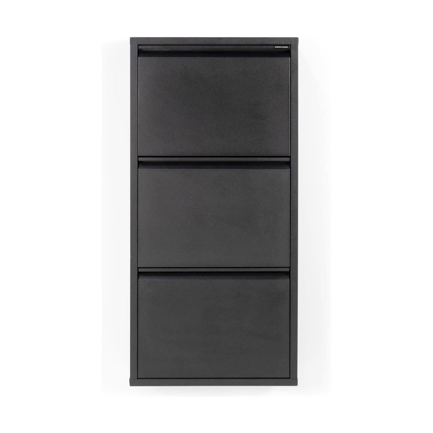 Spinder Design Billy 3 schoenenkast Zwart