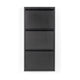 Spinder Design Billy 3 schoenenkast Zwart