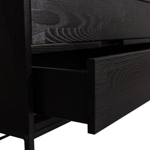 WOOOD Silas tv-meubel 120 cm Blacknight