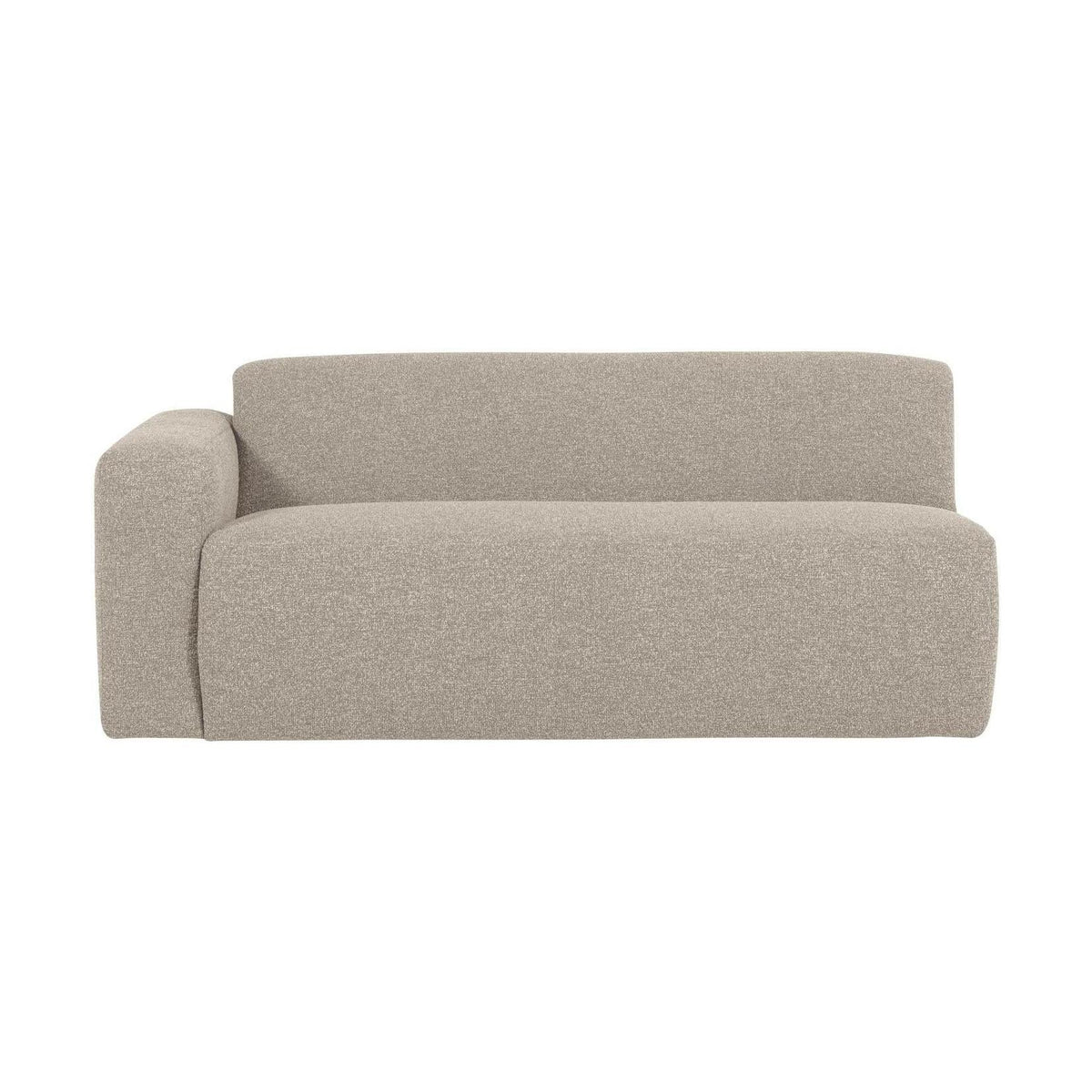 WOOOD Mojo Base 2-zits bank arm links bouclé Beige