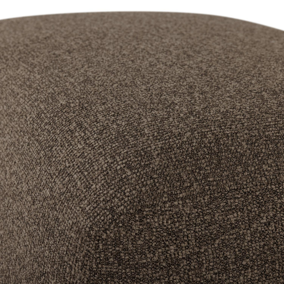 WOOOD Mojo Base poef bouclé Bruin