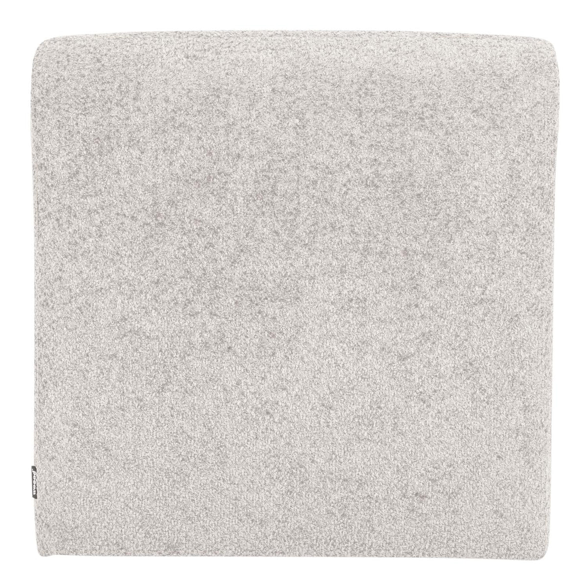 WOOOD Mojo Base eetkamerbank 84 cm met rugleuning wollig Ecru