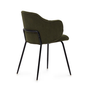 Kave Home Yunia eetkamerstoel Green