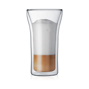 Bodum Assam MoMA Special Edition Latte Macchiatoglas Dubbelwandig 400 ml Set van 2 Stuks
