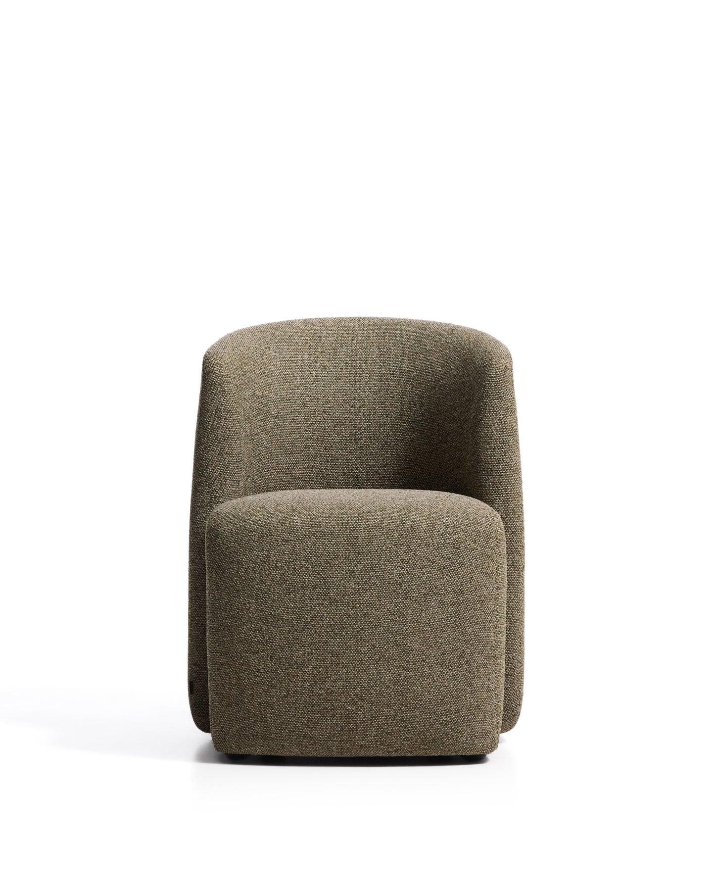 Kave Home Corvena eetkamerstoel chenille Green