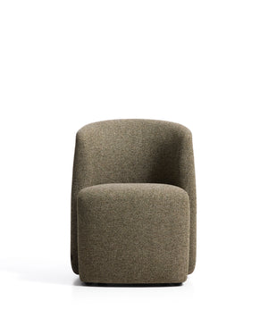 Kave Home Corvena eetkamerstoel chenille Green