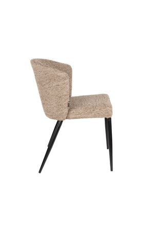 Dutchbone Georgia eetkamerstoel Soft Brown