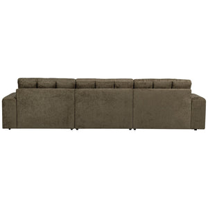WOOOD Second Date chaise longue bank rechts structure velvet Bonsai