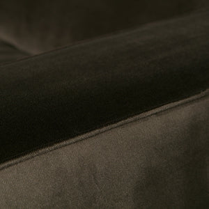 WOOOD Statement XL 4-zits bank 372 cm Velvet Warm Groen