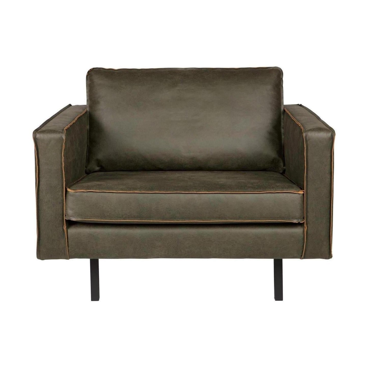 WOOOD Rodeo fauteuil eco-leer Army