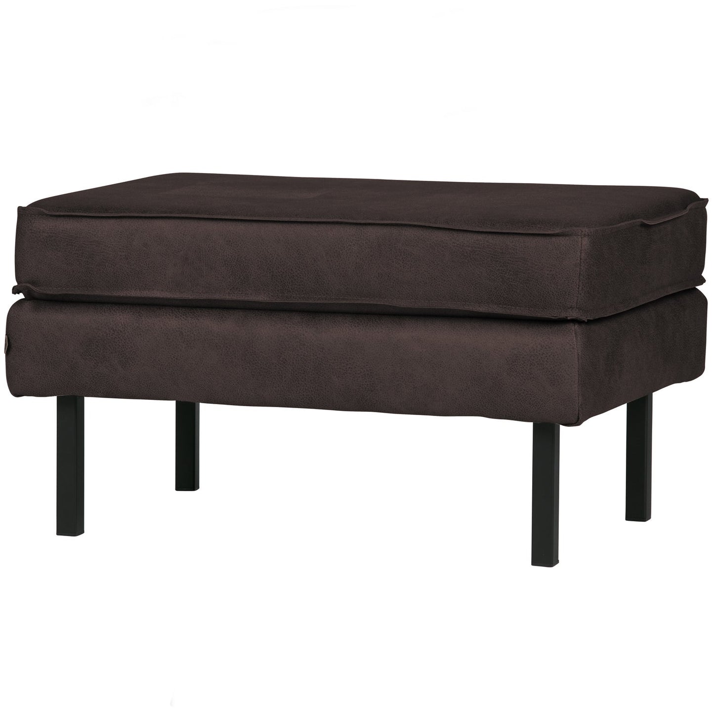WOOOD Rodeo hocker eco-leer Zwart