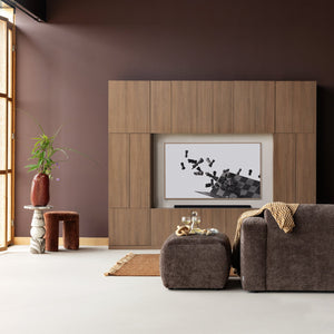 WOOOD Build tv-opbergkast Bruin