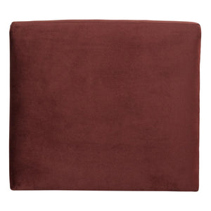WOOOD Mojo Base 1-zits bank velvet Kastanjebruin