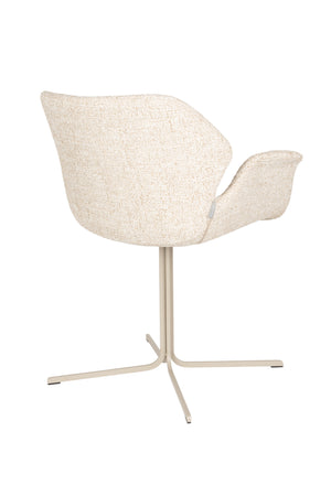Zuiver Nikki eetkamerstoel Beige