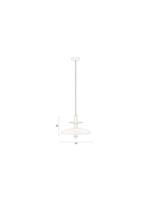 Dutchbone Cath hanglamp Walnoot