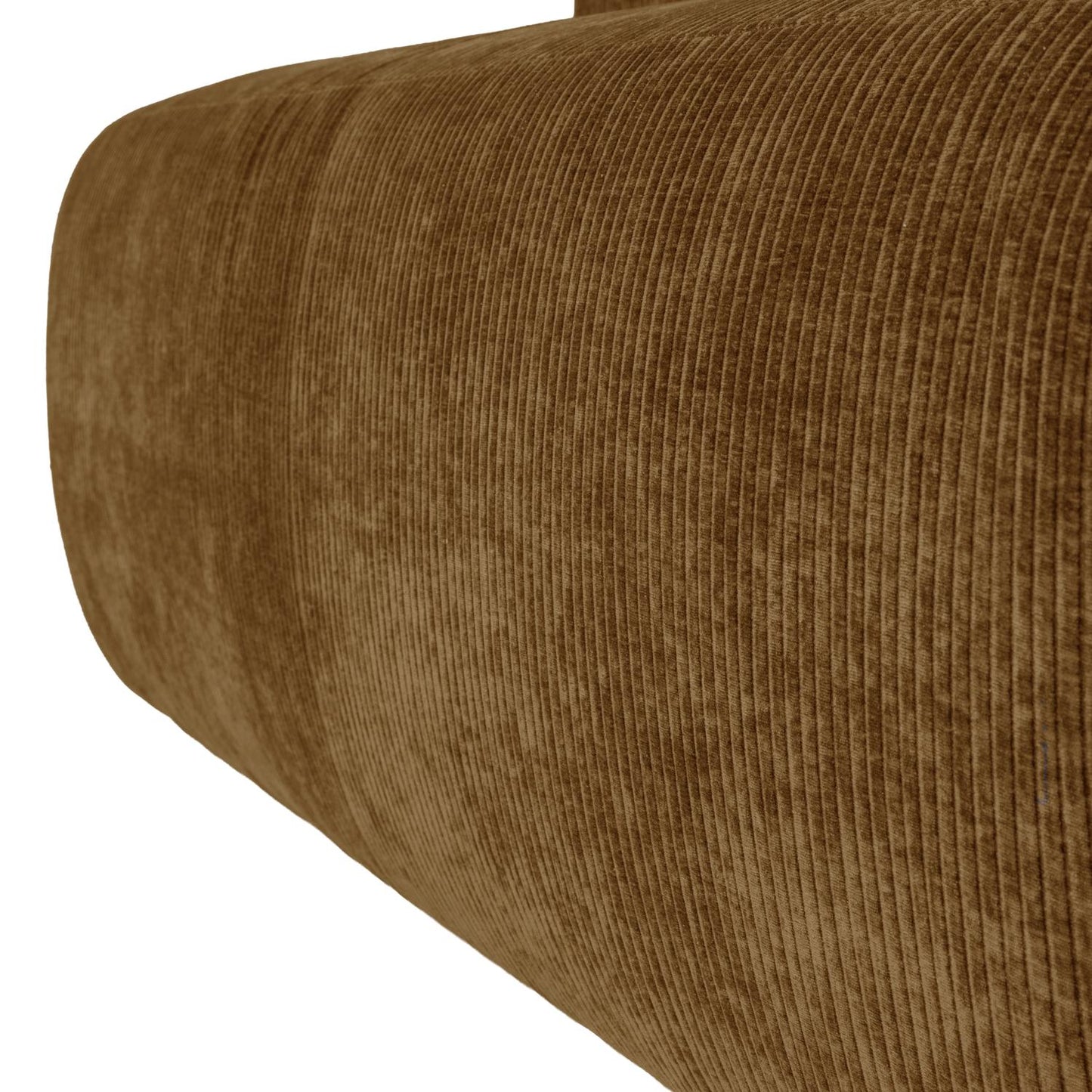 WOOOD Mojo Base eetkamerbank 164 cm rib Honinggeel
