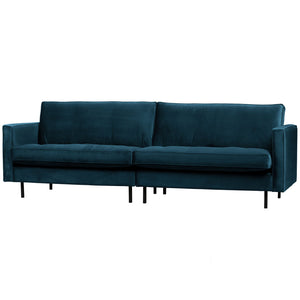 WOOOD Rodeo Classic 3-zits bank velvet Blauw