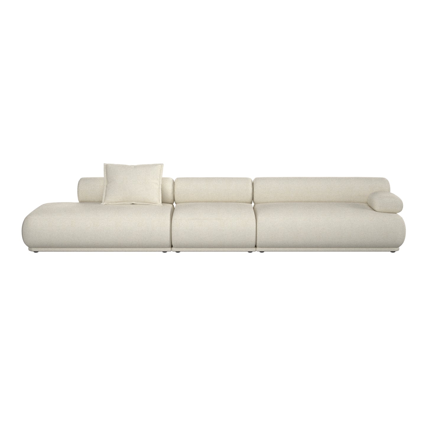 Zuiver Rembrandt 4,5-zitsbank rechts Beige