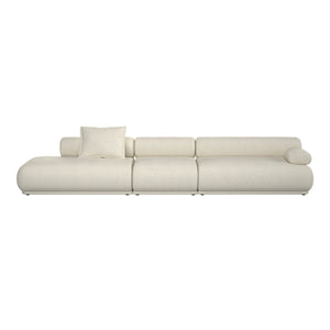 Zuiver Rembrandt 4,5-zitsbank rechts Beige