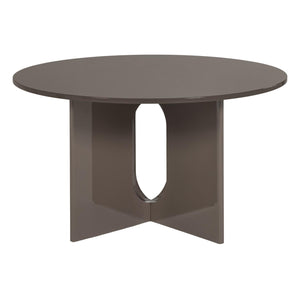 WOOOD Marvo eettafel Ø130 cm Mokkabruin