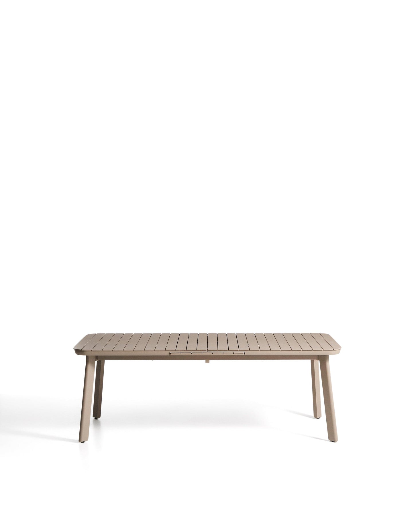 Kave Home Izola tuintafel uitschuifbaar rechthoek 220x100 cm Taupe