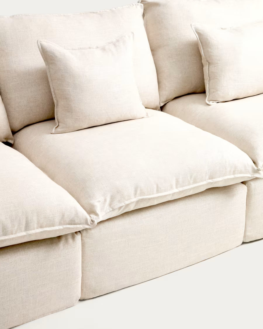 Kave Home Anarela modulaire bank Iboni Beige