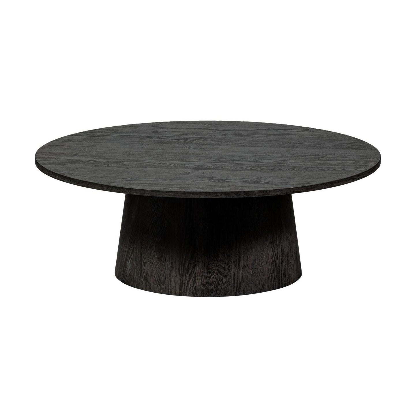 WOOOD Maan salontafel Ø100 cm Donkerbruin