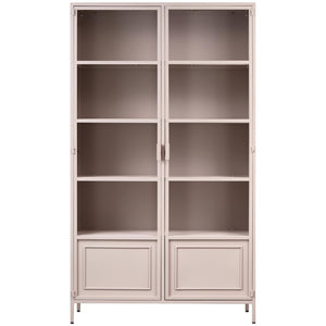 WOOOD Ronja vitrinekast metaal Soft Pink