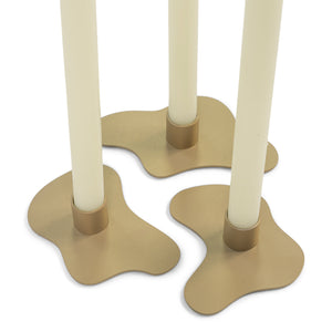 Spinder Design Melt kaarsenstandaardset Champagne