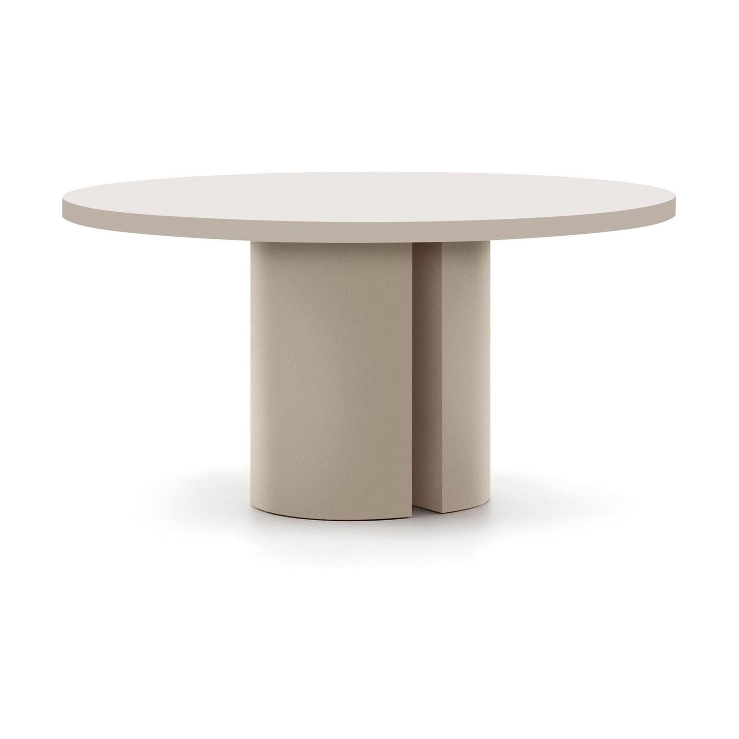 Kave Home Nealy eettafel Ø150 cm White