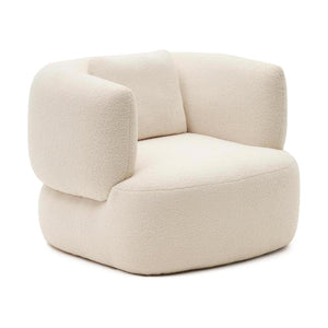 Kave Home Martina fauteuil Wit