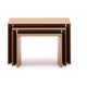 Kave Home Litto bijzettafel set van 3 Naturel