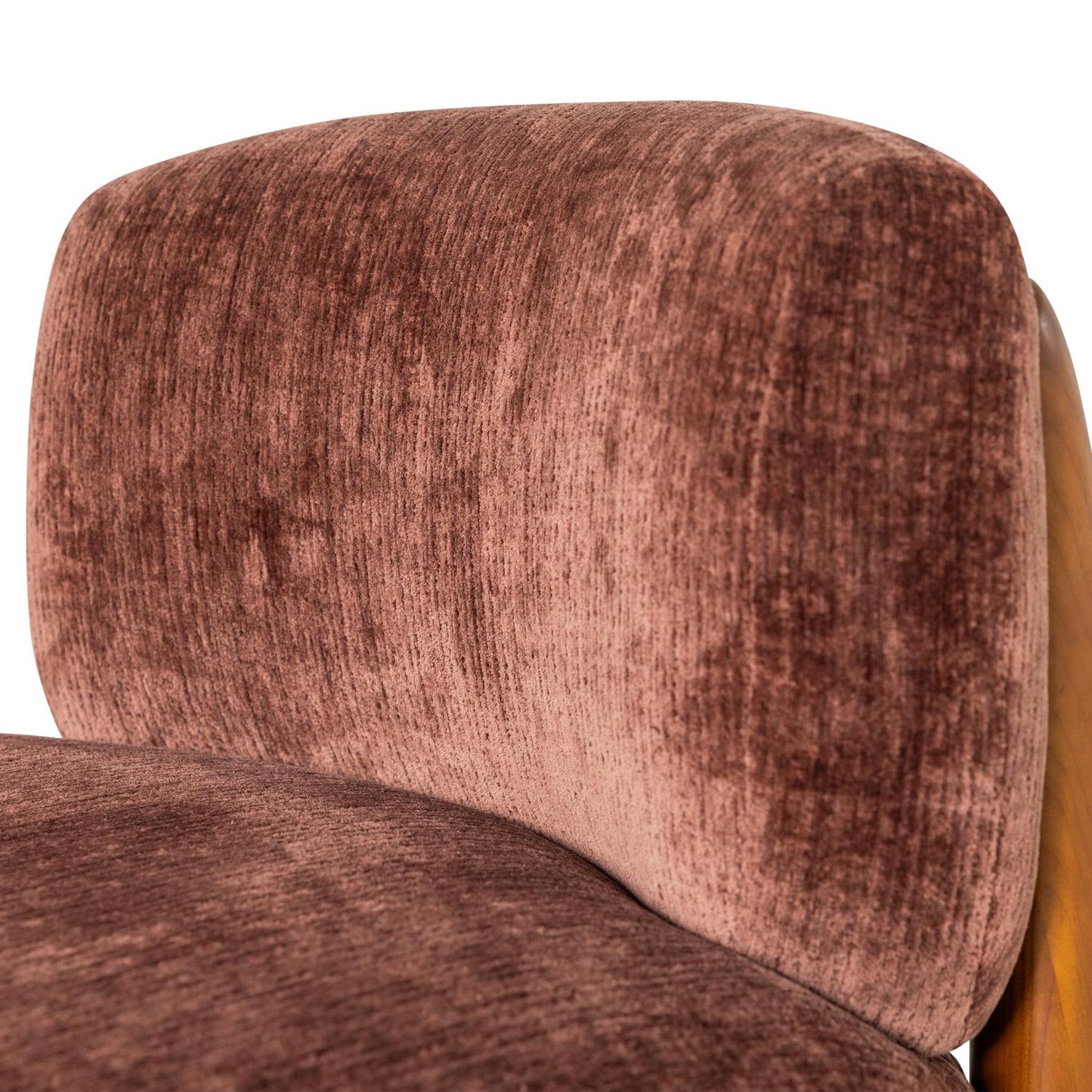 WOOOD Runi fauteuil Paars/Bruin