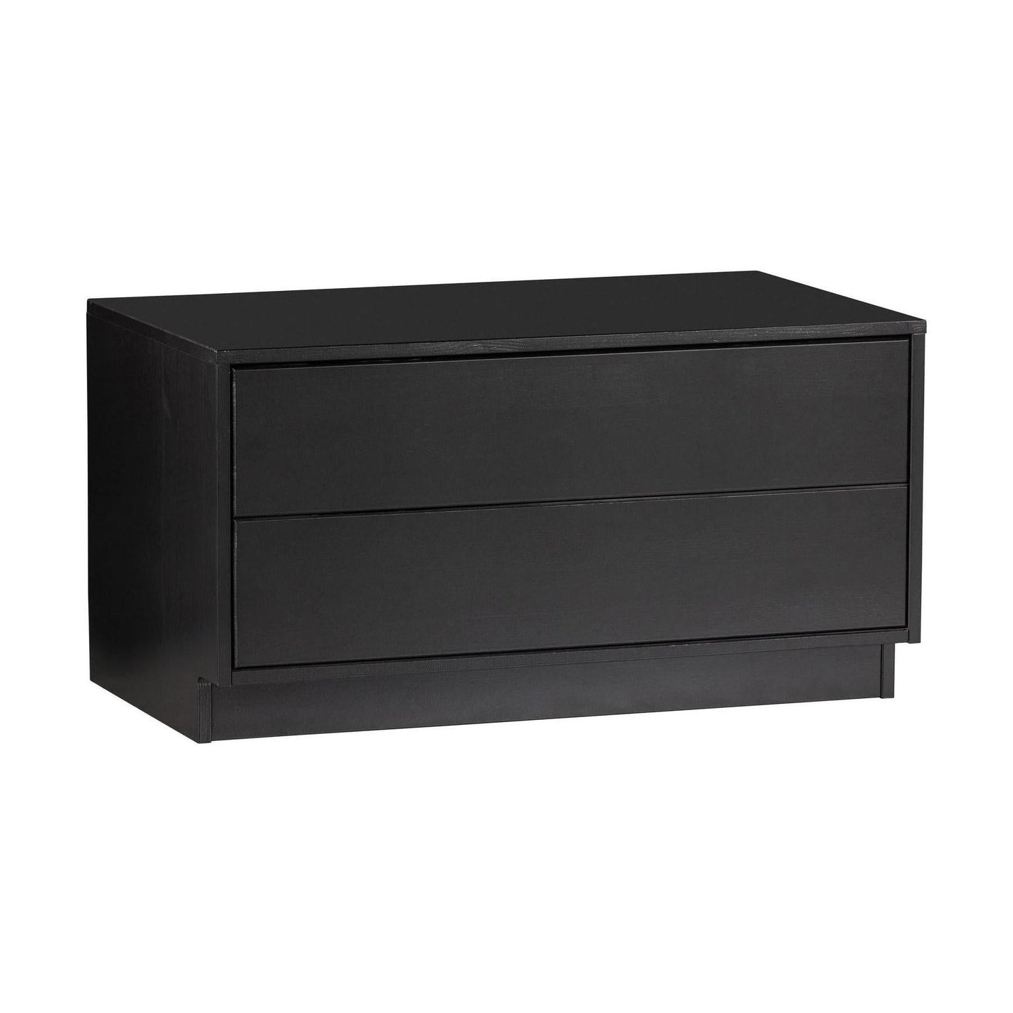 WOOOD Finca tv-meubel 75 cm Diepzwart