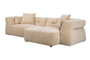 Dutchbone Hodge bank Chaise Longue rechts Beige