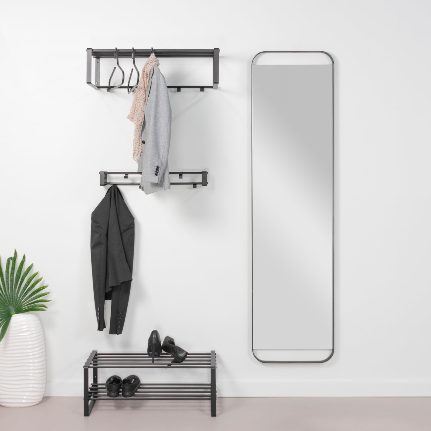 Spinder Design Rex Mirror L spiegel Zwart