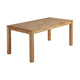 Kave Home Isbel eettafel uitschuifbaar rechthoek 120x75 cm Natural