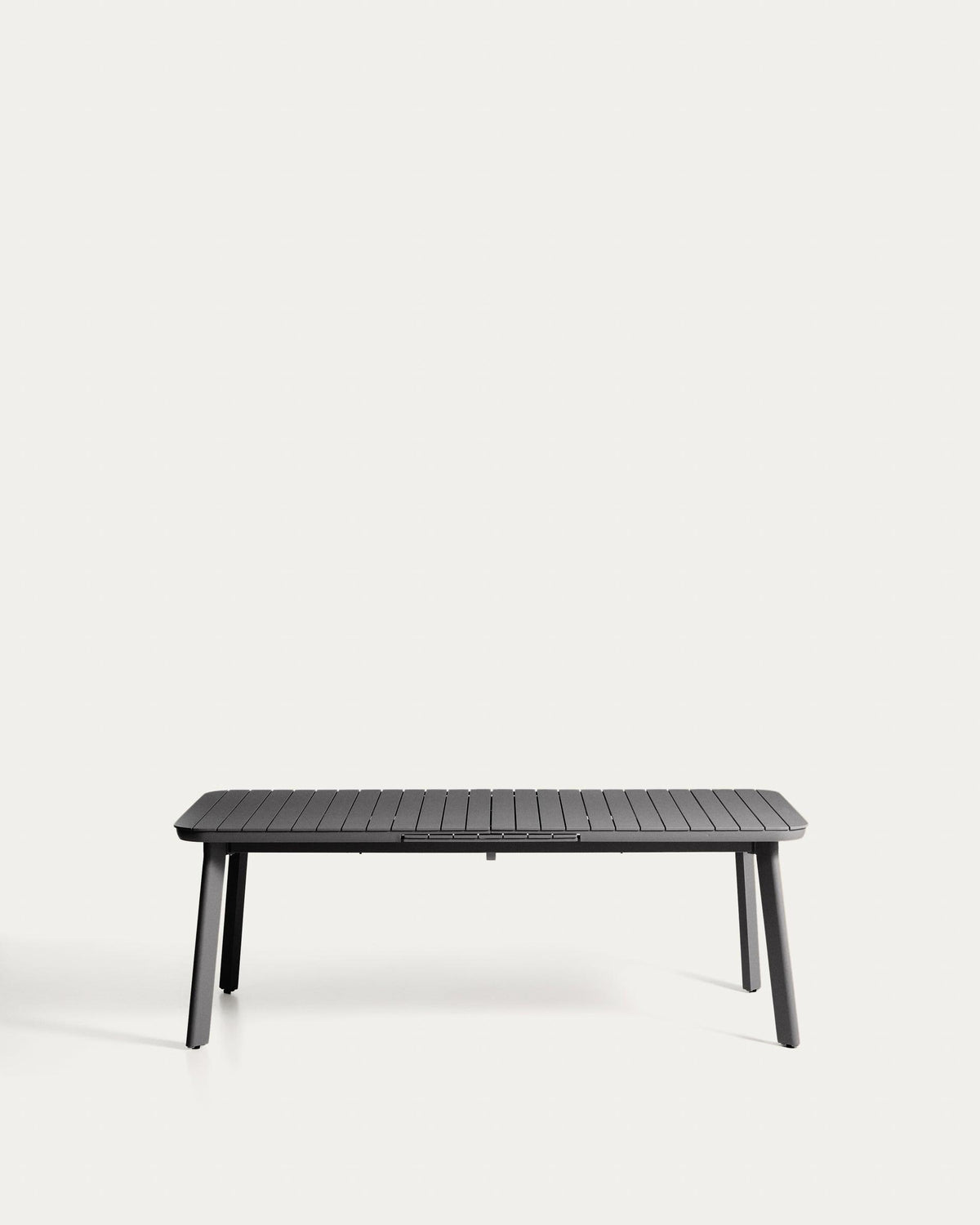 Kave Home Izola tuintafel uitschuifbaar rechthoek 220x100 cm Grafiet